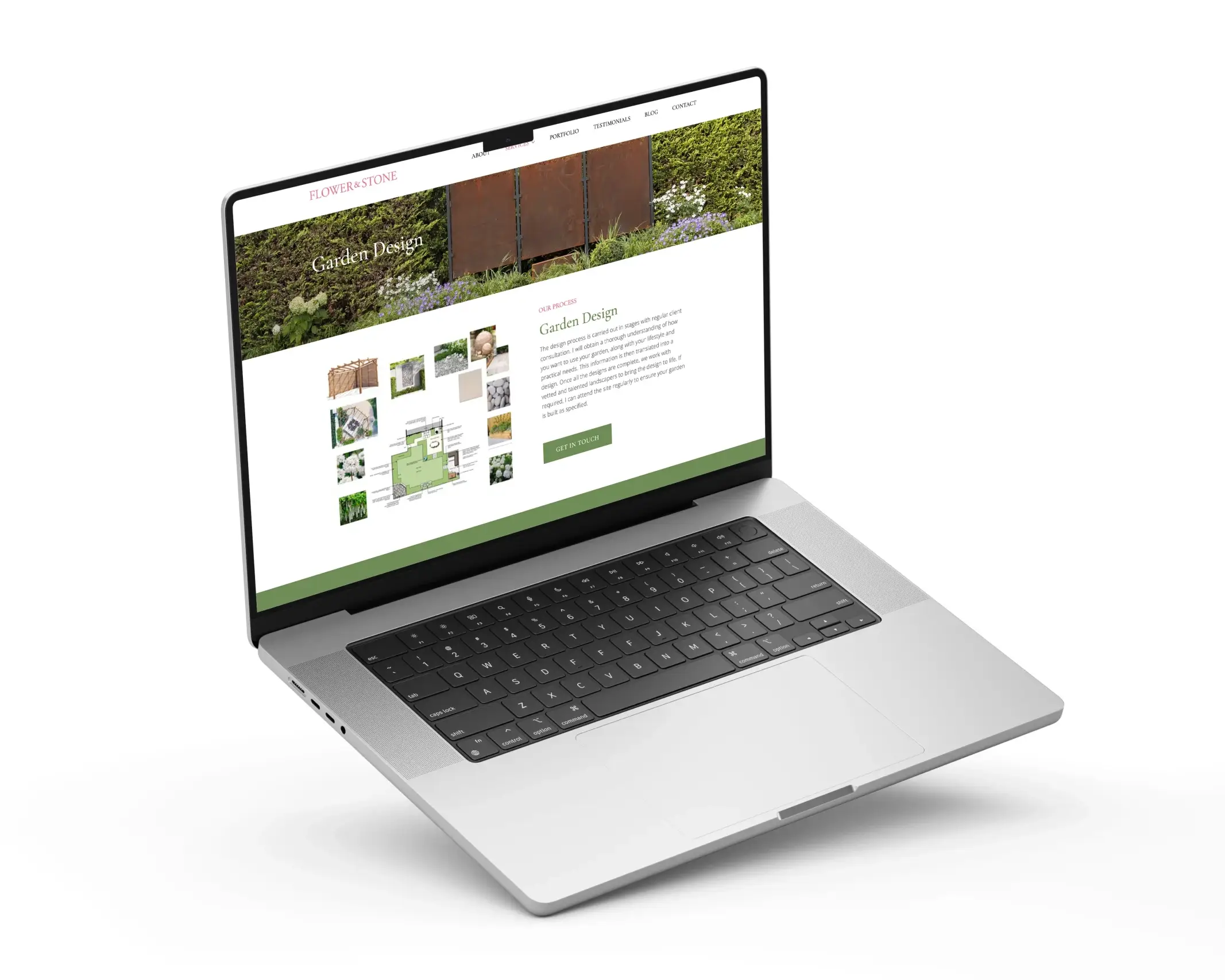 Garden Design Website Design