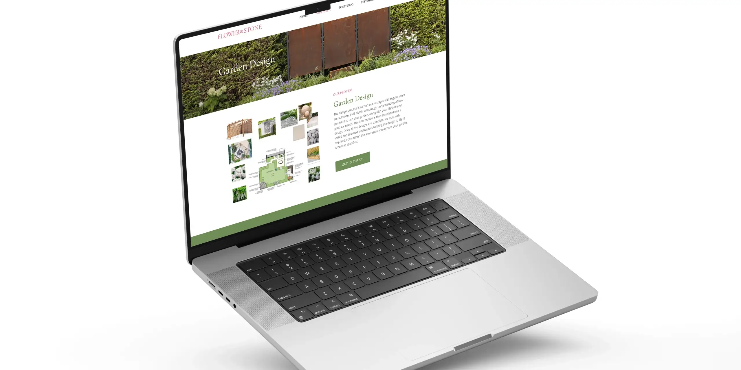 Garden Design Website Design